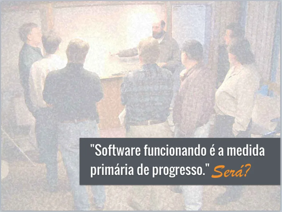 Imagem de abertura do artigo A principal medida de progresso em projetos de software no Medium.