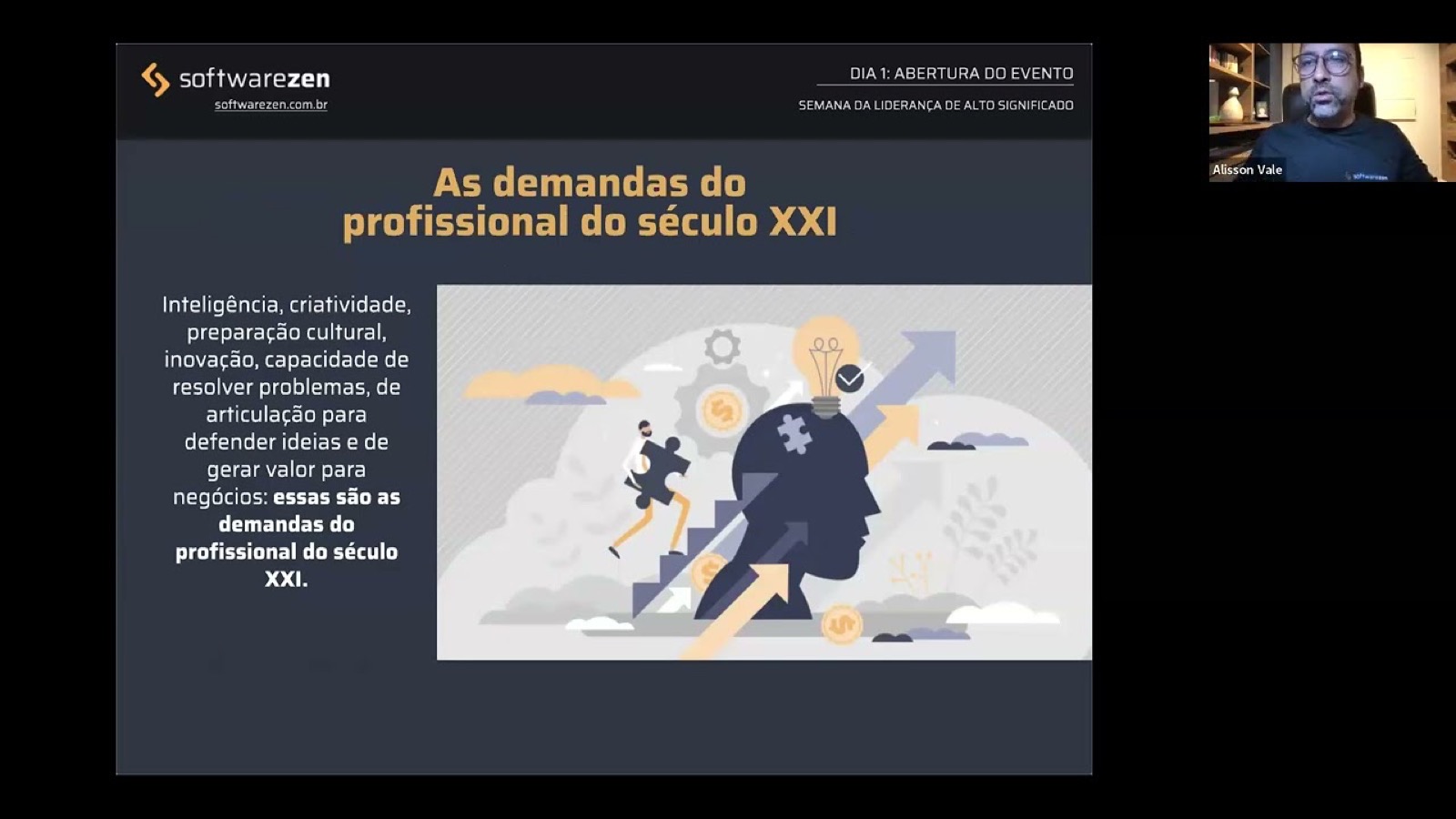 Thumbnail do vídeo de abertura do evento Liderança de Alto Significado.