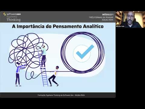 Thumbnail do vídeo O Pensamento Analítico, do curso Systems Thinking.